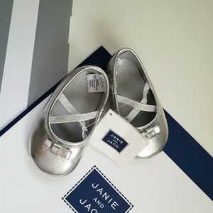 Janie and Jack baby girl shoes